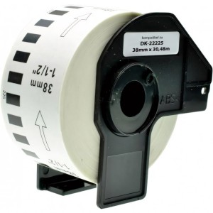 Brother DK-22225 DK22225 38mm x 30480mm Thermal Paper Labels Dore manufacturer