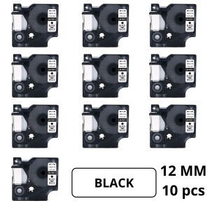 Dymo 45013 S0720530 D1 label tape Dore compatible set 10 pcs