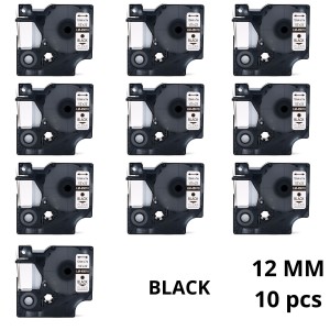 Dymo 45010 S0720500 D1 label tape Dore compatible set 10 pcs