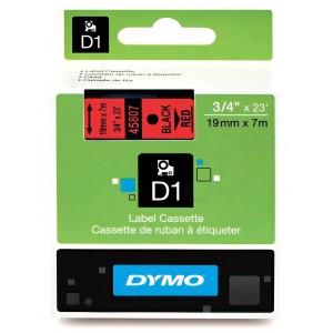 Dymo 45807 S0720870 D1 uzlīmju lentes kasete