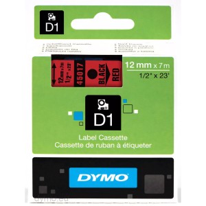 Dymo 45017 S0720570 D1 etikečių juosta kasetė