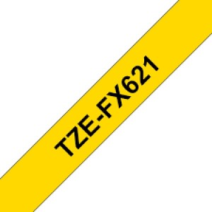 Brother TZe-FX621 TZeFX621 etikečių juosta kasetė Dore analoginė