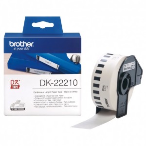 Brother DK-22210 DK22210 29mm x 30480mm lämpöpaperitarrat,