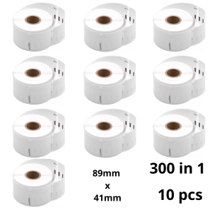 Dymo 11356 S0722560 label roll Dore compatible set 10 pcs