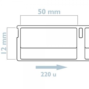 Dymo 99017 S0722460 etiķetes rullis Dore saderīga