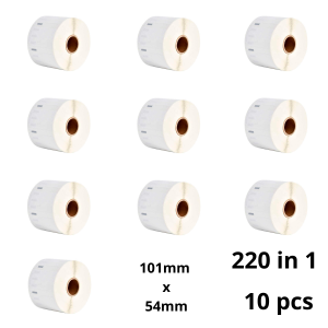 Dore analoog labels Dymo 99014 Name Badge Labels 1 x 220 Labels 101mm x 54mm (S0722430) (Komplekt 10tk.)