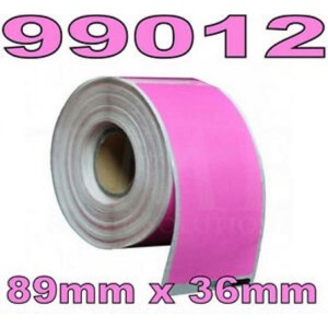 Dymo 99012 Pink S0722400 etiketės ritinys Dore analoginė