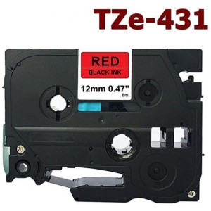 Brother TZe-431 TZe431 uzlīmju lentes kasete Dore saderīga