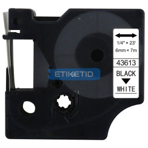 Dymo 43613 S0720780 D1 label tape Dore compatible