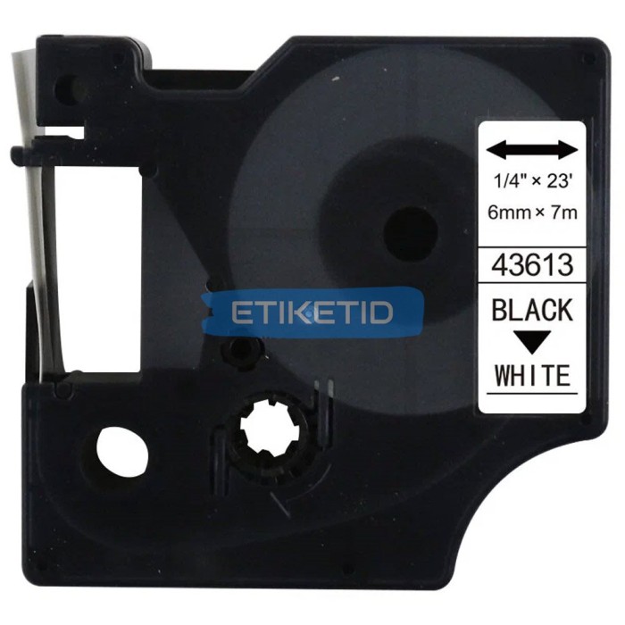 Dymo 43613 S0720780 D1 etikečių juosta kasetė Dore analoginė