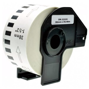 Brother DK-22225 DK22225 38mm x 30480mm Thermal Paper Labels Dore manufacturer