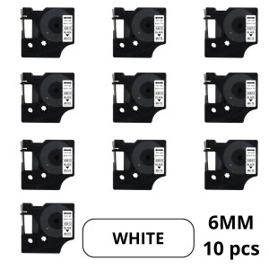 Dymo 43613 S0720780 D1 uzlīmju lentes kasete Dore saderīga komplekts 10 gab