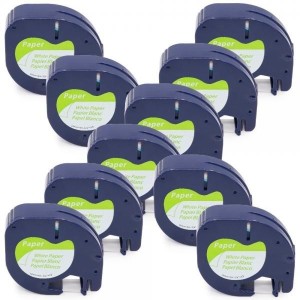 Dymo 91220 S0721510 label tape Dore compatible set 10 pcs