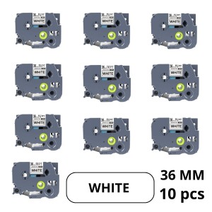 Brother TZe-261 TZe261 etikettinauha Dore analoginen set 10 kpl