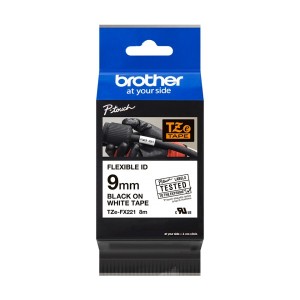 Brother TZe-FX221 TZeFX221 etikečių juosta kasetė