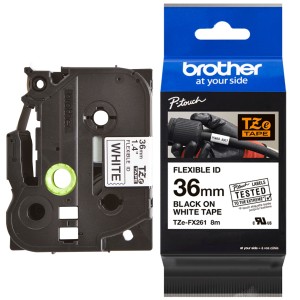 Brother TZe-FX261 TZeFX261 etikečių juosta kasetė