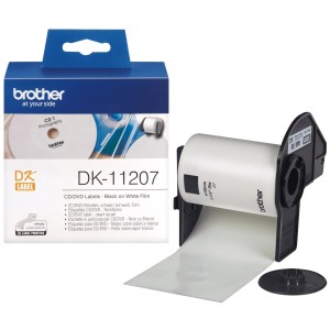 Brother DK-11207 DK11207 58mm x 58mm термо рулоны этикеток