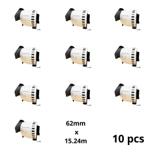 Brother DK-22251 DK22251 etiketės ritinys Dore analoginė komplektas 10 vienetų