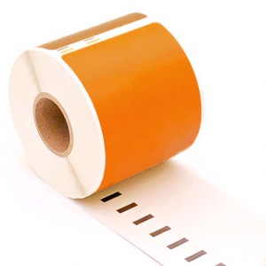 Dymo 99014 Orange S0722430 label roll Dore compatible