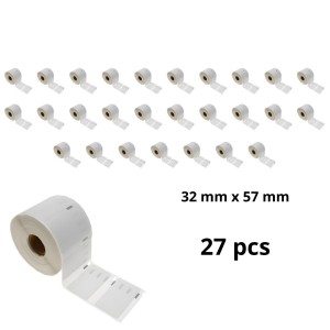 Dymo 11354 S0722540 label roll Dore compatible set 27 pcs