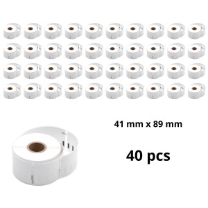 Dymo 11356 S0722560 label roll Dore compatible set 40 pcs