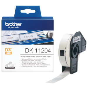 Brother DK-11204 DK11204 etiketės ritinys