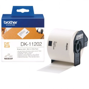 Brother DK-11202 DK11202 62mm x 100mm lämpöpaperitarrat,