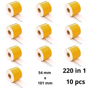 Dymo 99014 S0722430 Gold etiketi rull Dore analoog komplekt 10 tükki