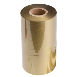 Godex GWR 7GS matt gold Wax-Resin 57mm x 50m 12,7 core f4"