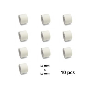 White Scale label 58mm x 60mm core 40mm labels in roll 700 Dore Manufacturer set 10 pcs