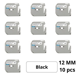 Brother M-K231 MK231 label tape Dore compatible set 10 pcs