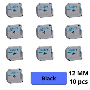 Brother M-K531BZ MK531BZ label tape Dore compatible set 10 pcs