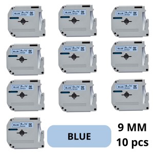 Brother M-K521BZ MK521BZ label tape Dore compatible set 10 pcs