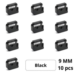 Brother M-K221BZ MK221BZ label tape Dore compatible set 10 pcs