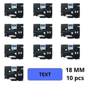 Brother Tze-541 Tze541 etikečių juosta kasetė Dore analoginė Set 10 vienetų