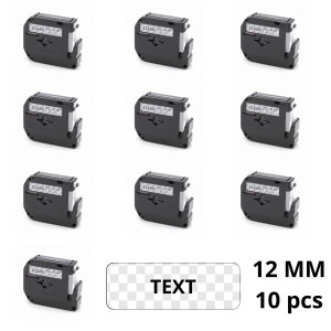 Brother M-K131 MK131 label tape Dore compatible set 10 pcs
