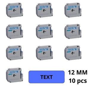 Brother M-K531BZ MK531BZ label tape Dore compatible set 10 pcs