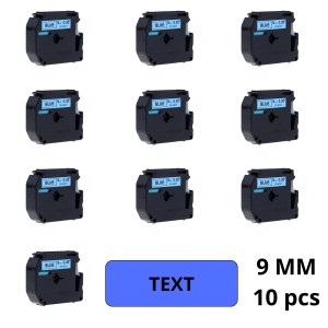 Brother M-K521BZ MK521BZ label tape Dore compatible set 10 pcs
