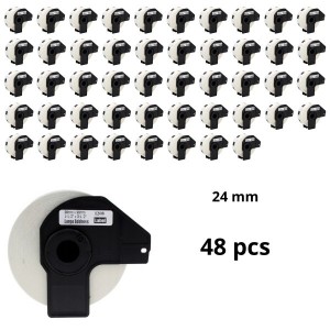 Brother DK-11218 DK11218 24mm Thermal Paper Labels Dore manufacturer, 48 pcs