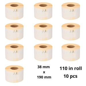 Dymo 99018 S0722470 label roll Dore compatible set 10 pcs