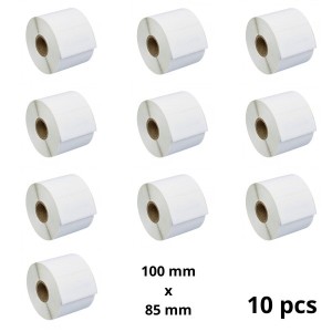 Zebra 3006082 100mm x 85mm Thermal Paper Labels 76 mm Core Dore Manufacturer, 10 pcs