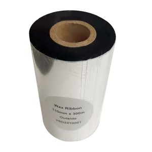 Wax 110mm x 300m Thermal Transfer Ribbon 25mm core