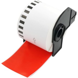 Brother DK-22205 DK22205 Red 62mm x 30m термо рулоны этикеток Dore производитель