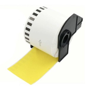 Brother DK-22205 DK22205 Yellow 62mm x 30480mm Thermal Paper Labels Dore manufacturer