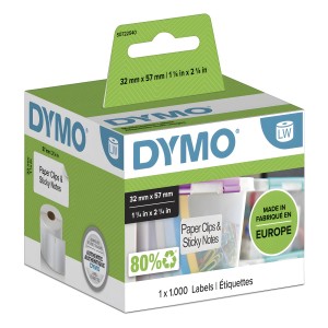 Dymo 11354 S0722540 etiķetes rullis noņemams