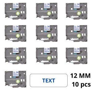 Brother TZe-233 TZe233 label tape Dore compatible set 10 pcs