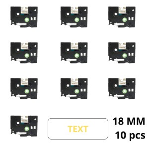 Brother TZe-244 TZe244 label tape Dore compatible set 10 pcs