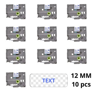 Brother TZe-133 TZe133 etikettinauha Dore analoginen aseta 10 kpl