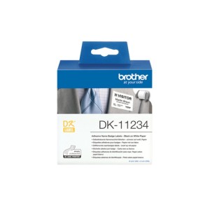 Brother DK-11234 DK11234 60mm x 86mm termopaberist etiketid