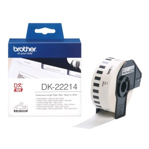 Brother DK-22214 DK22214 12mm x 30480mm lämpöpaperitarrat